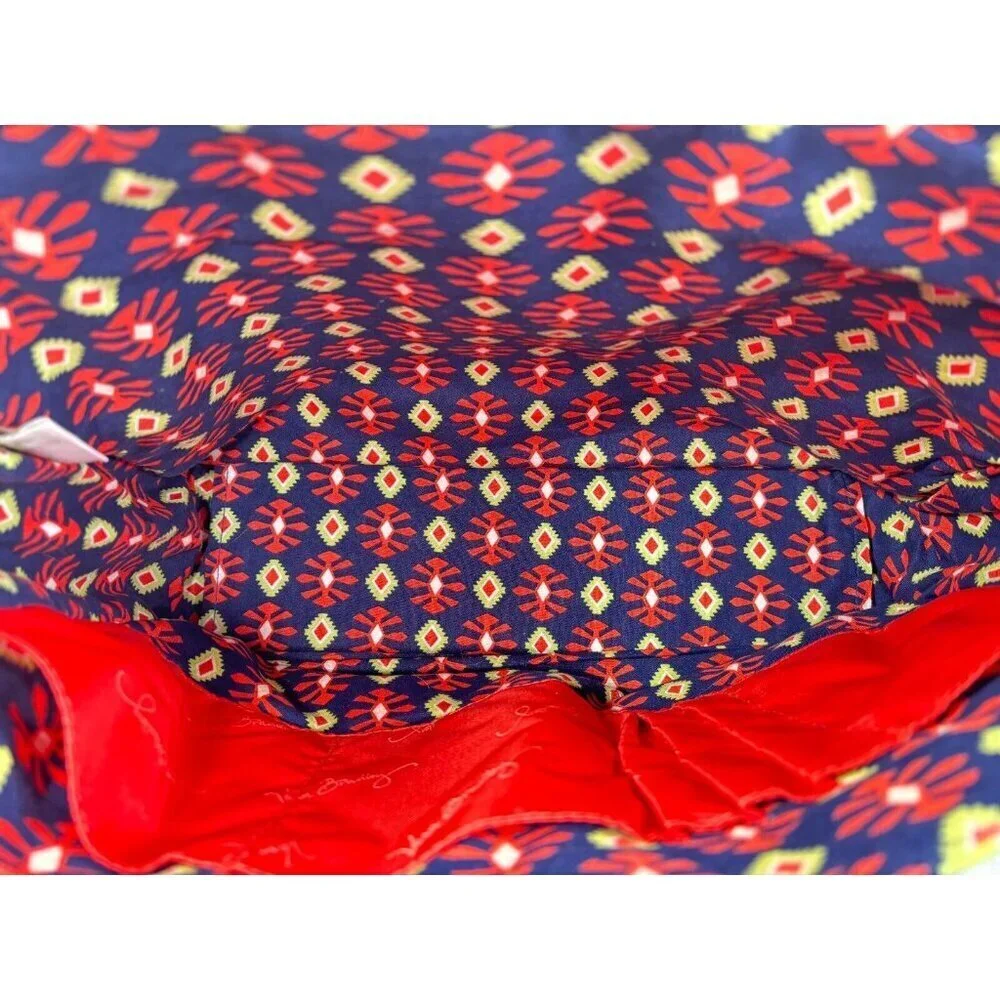 Vera Bradley Quilted Cotton Sun Valley Messenger